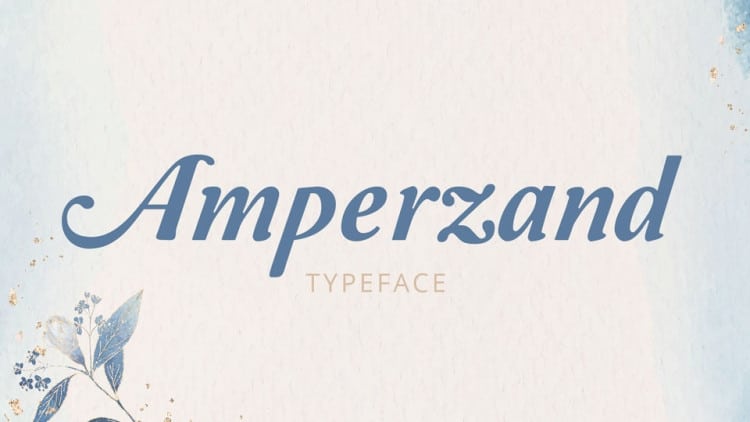 Amperzand Typeface