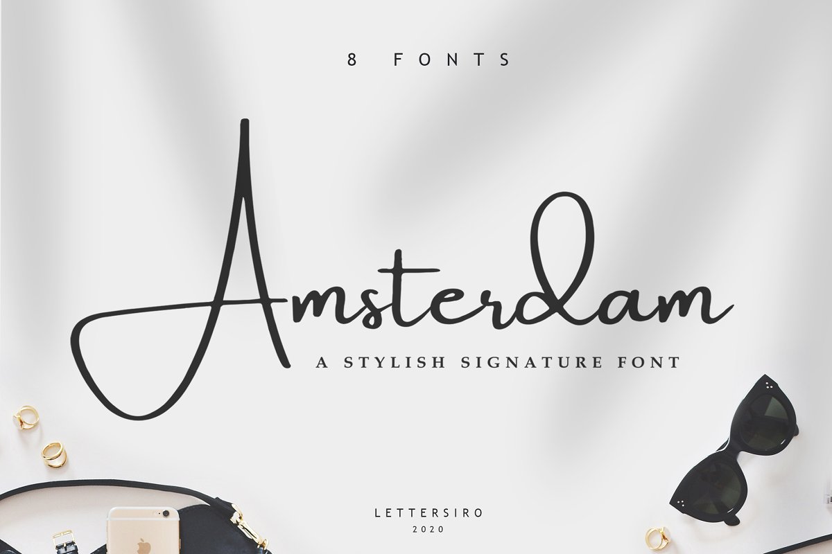 Amsterdam Signature Font