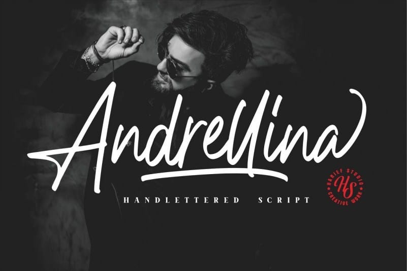 Andrellina Signature Font