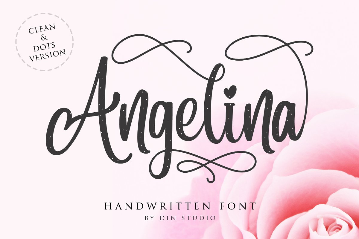 Angelina Handwritten Font