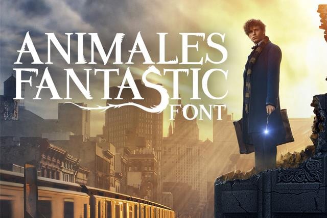 Animales Fantastic Font