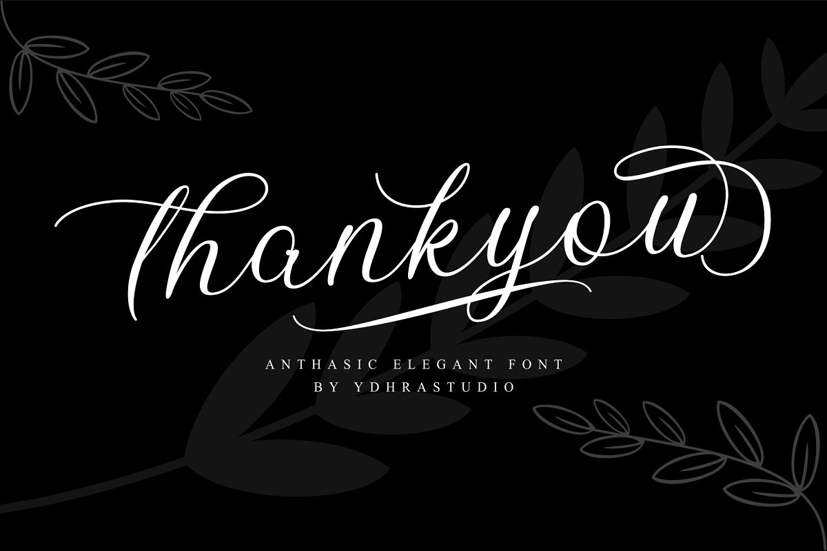 Anthasic Script Font