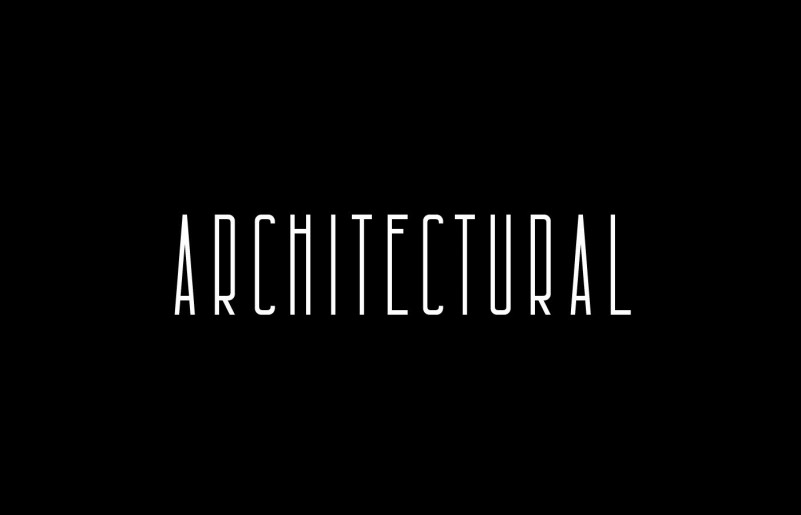Architectural Free Font