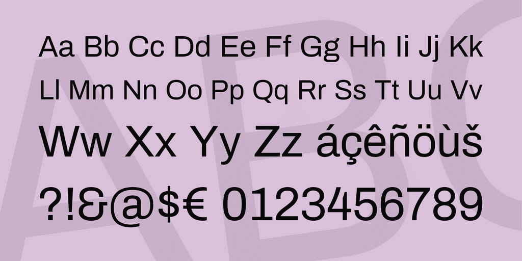 Archivo Font Family
