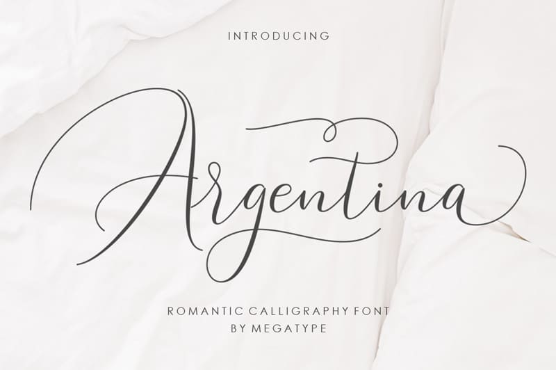 Argentina Calligraphy Font