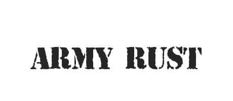 Army Rust Font