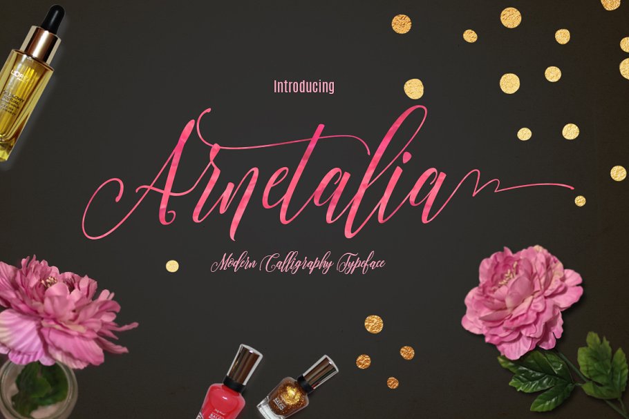 Arnetalia Script Font