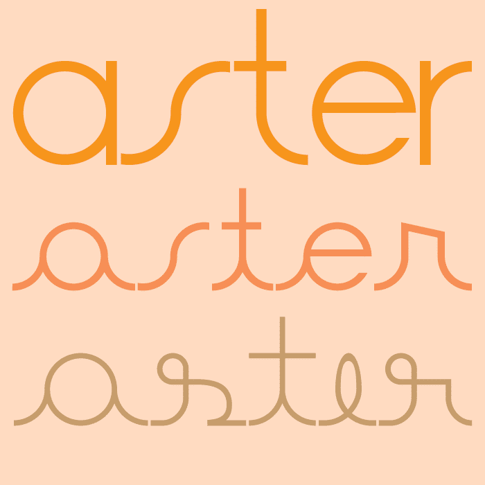 Aster Font
