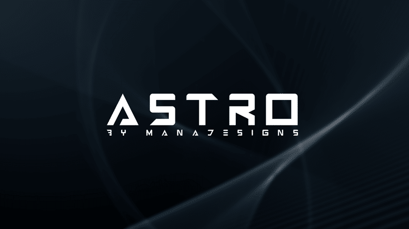 Astro Sci fi Font