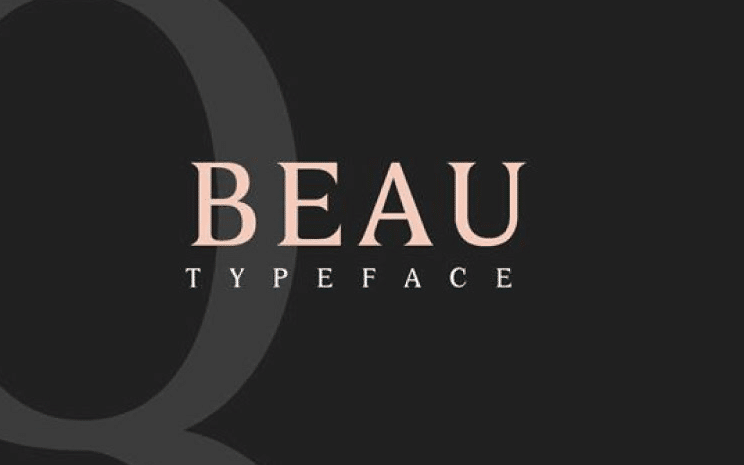 BEAU TYPEFACE Font