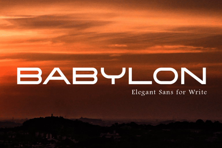 Babylon Sans Serif Font