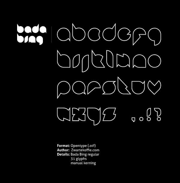 Badabing Font