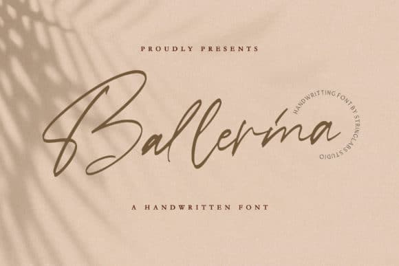 Ballerina Script Font