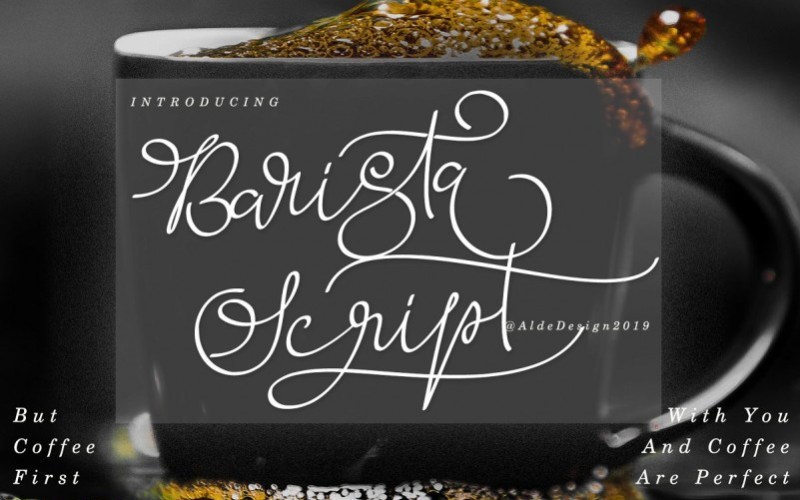 Barista Script Font