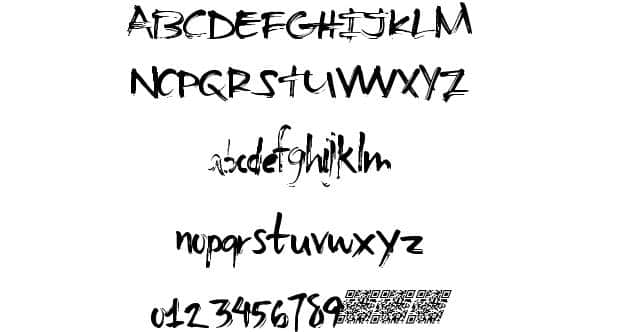 Basic Sharpie Font