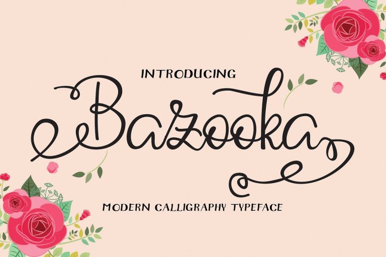Bazooka Script Font