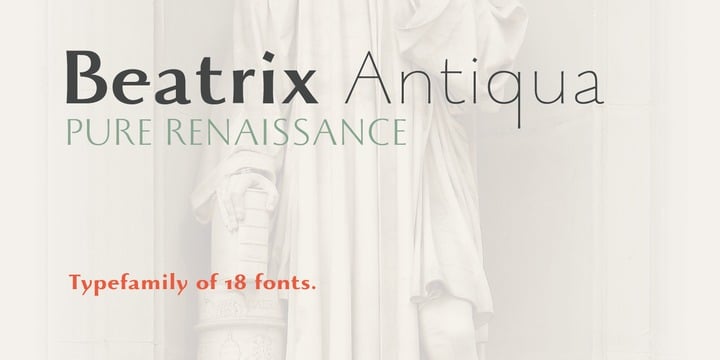 Beatrix Antiqua Font Family