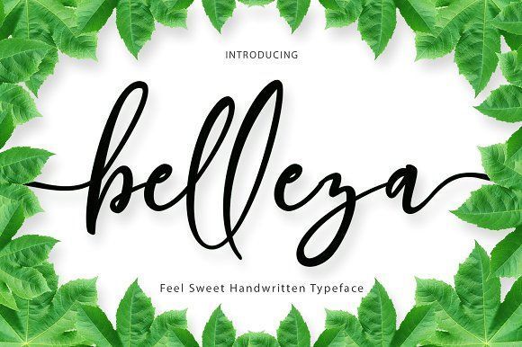 Belleza Script Font