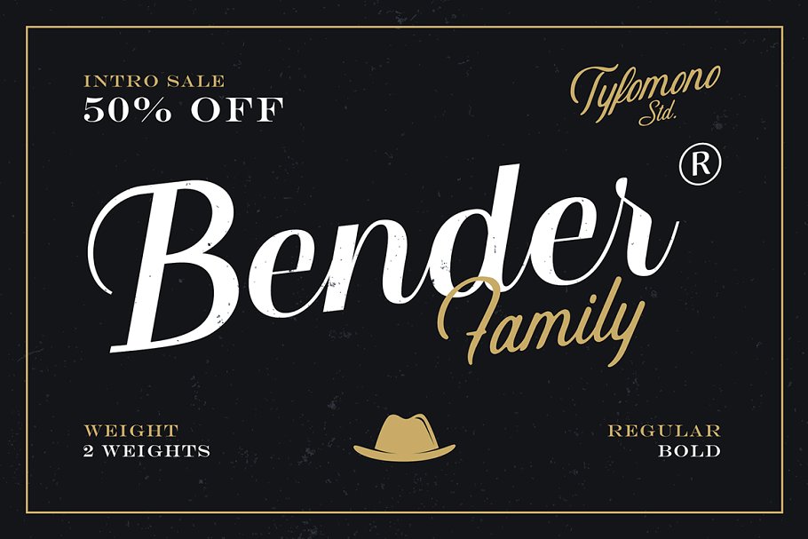 Bender Script Font
