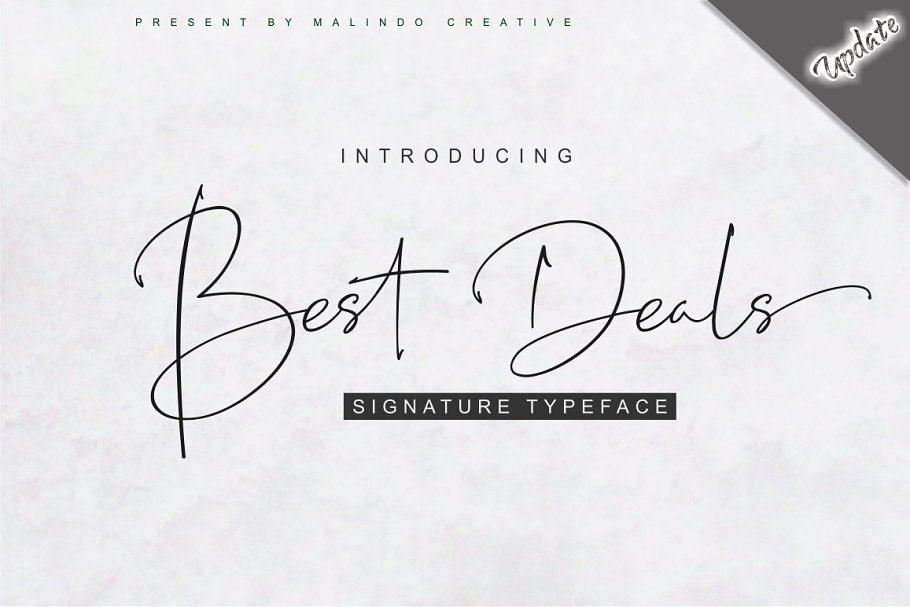Best Deals Script Font