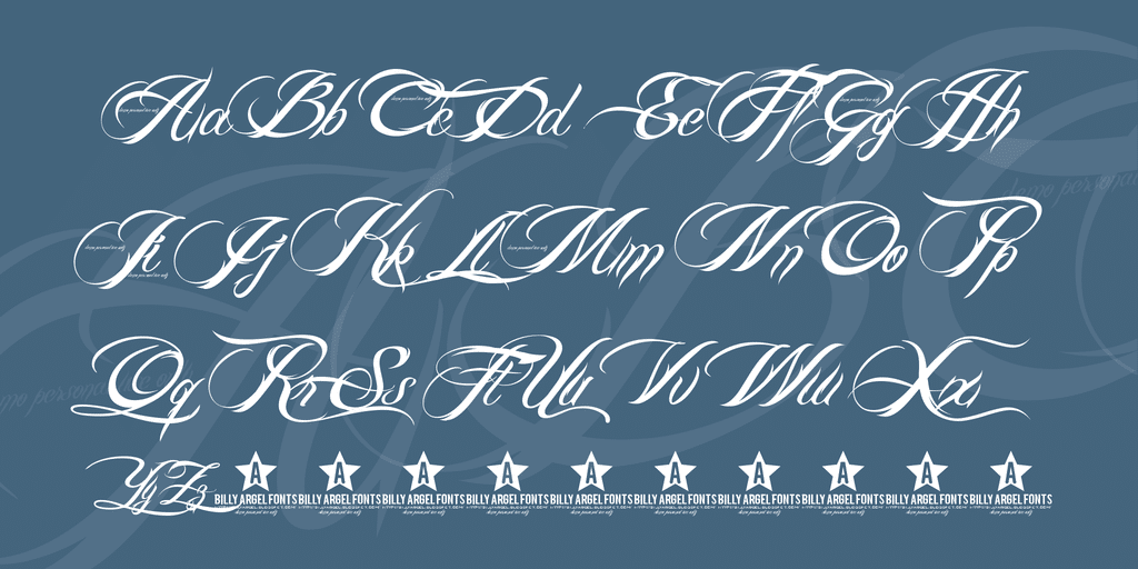 Billy Argel Font