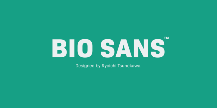 Bio Sans Font Family