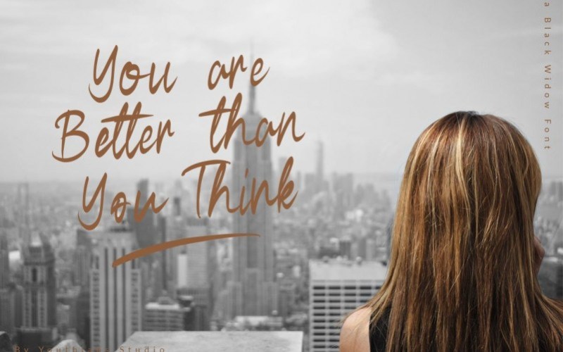 Black Widow Script Font