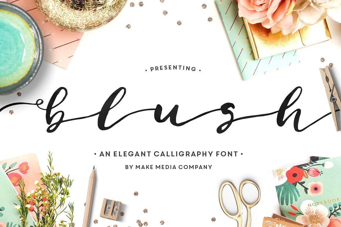 Blush Script Font