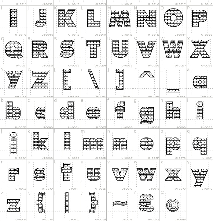 Bricks Font