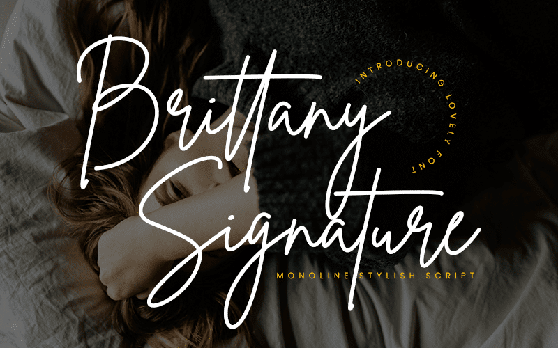 Brittany Signature Font