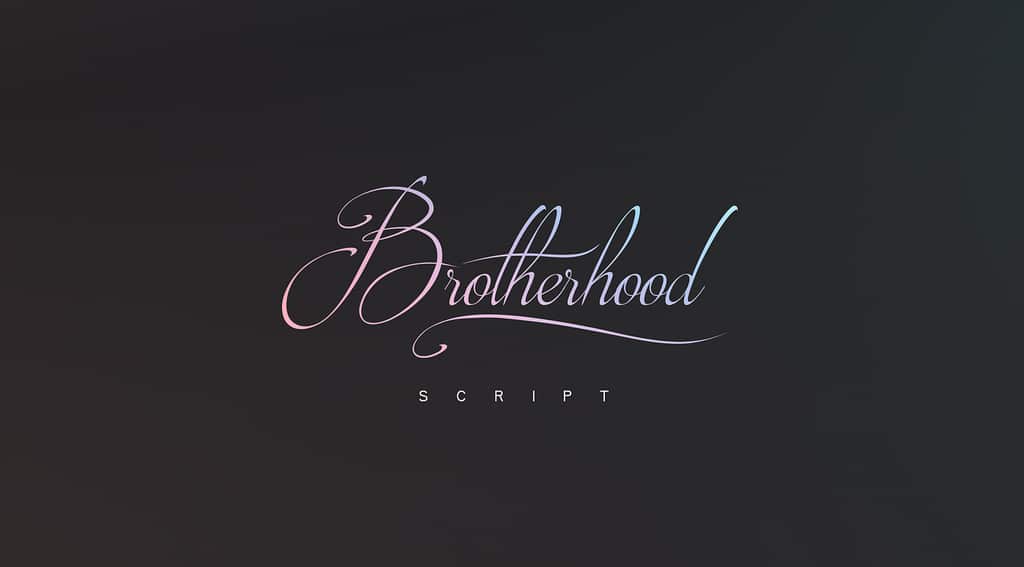 Brotherhood Script Font
