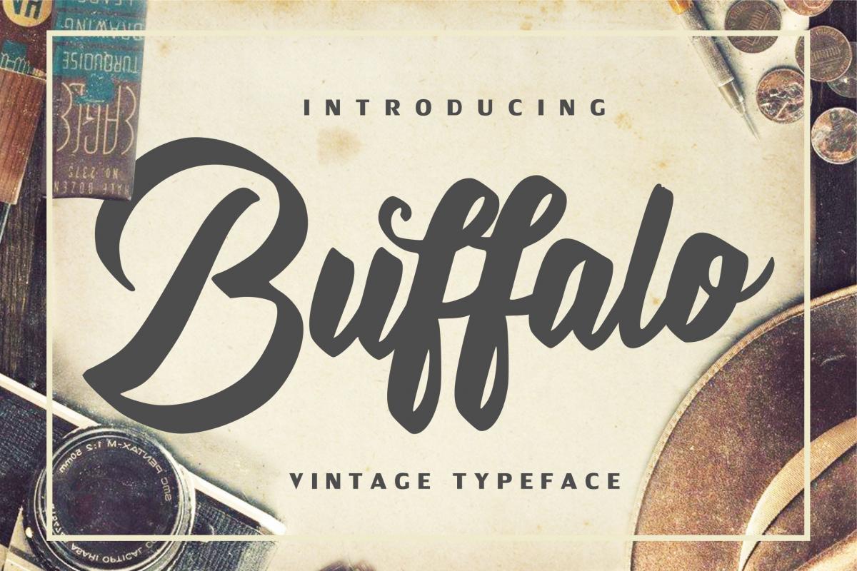 Buffalo Handwritten Font