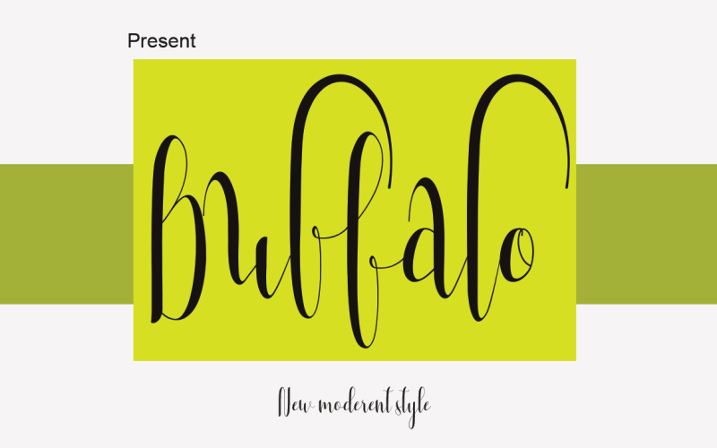 Buffalo Script Font