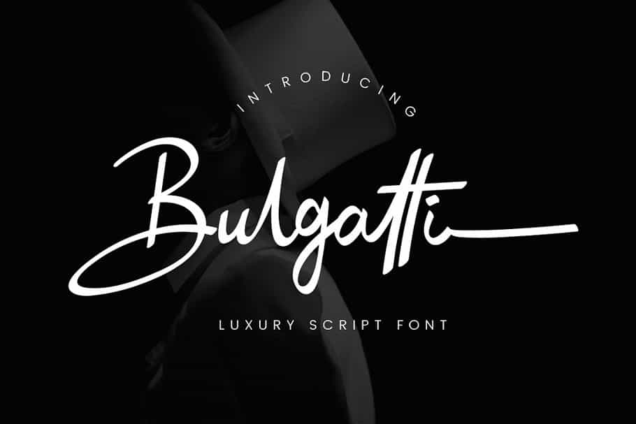 Bulgatti Luxury Script Font