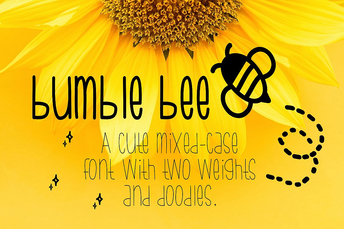 Bumblebee Thin Script Font