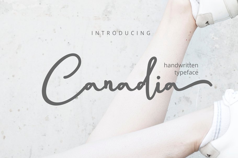 Canadia Handwritten Font