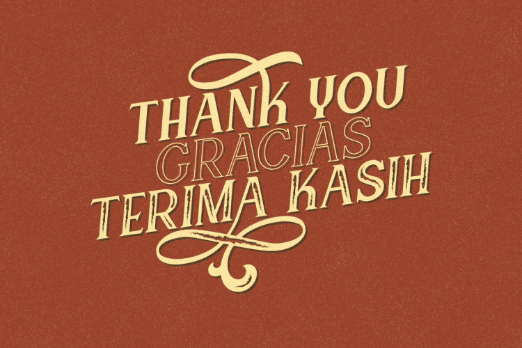 Canting Typeface Font 14