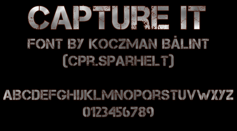 Capture It Font