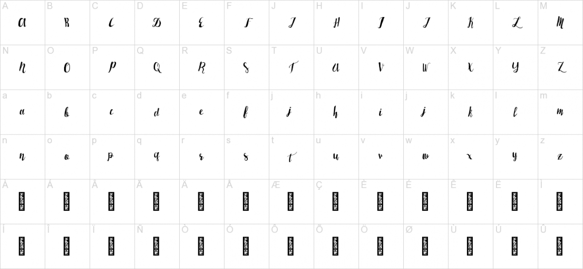 Carolina Script Font