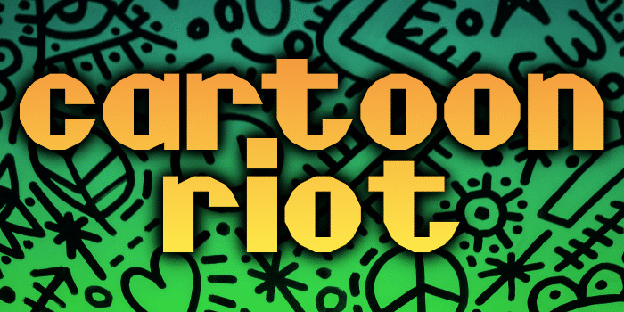 Cartoon Riot Font