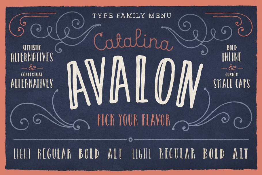 Catalina Avalon Sans Font Free