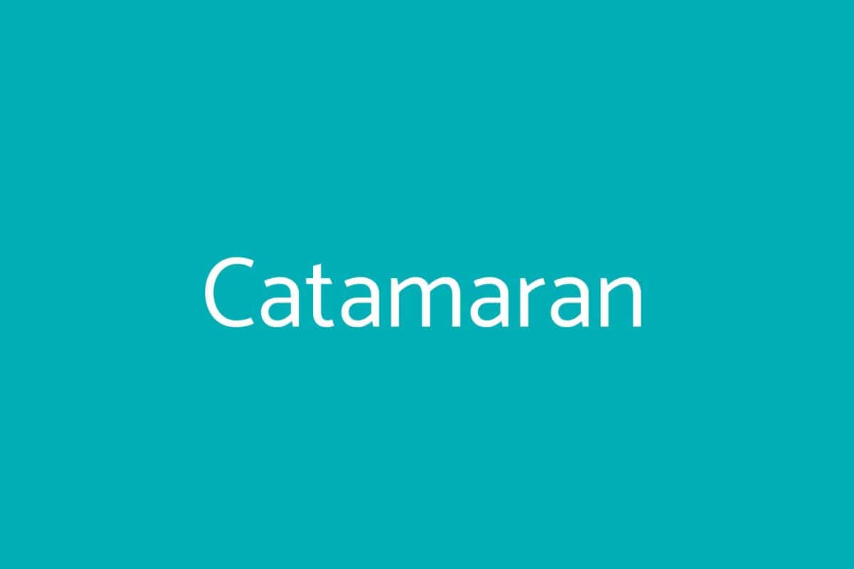 Catamaran Font
