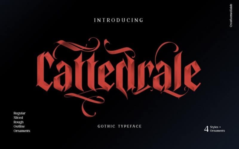 Cattedrale Blackletter Font