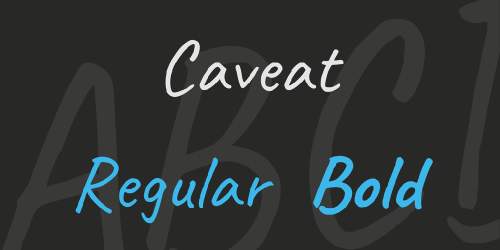 Caveat Font