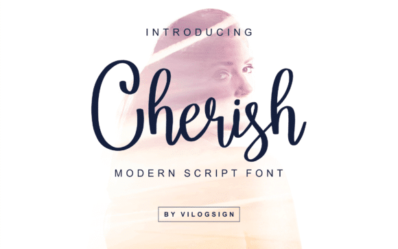 Cherish Script Font