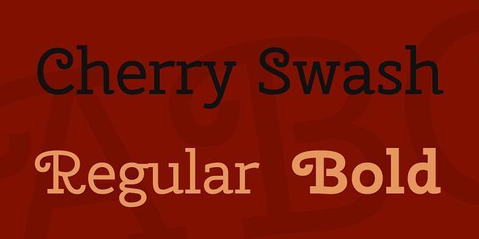 Cherry Swash Font Family
