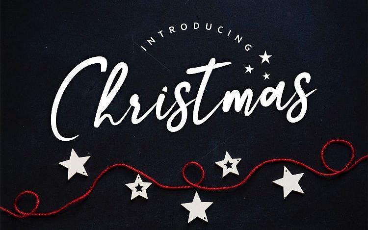 Christmas Handwritten Font