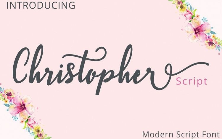 Christopher Script Font
