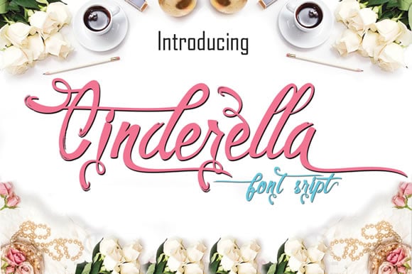 Cinderella Script Font