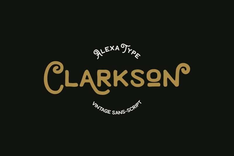 Clarkson Display Font